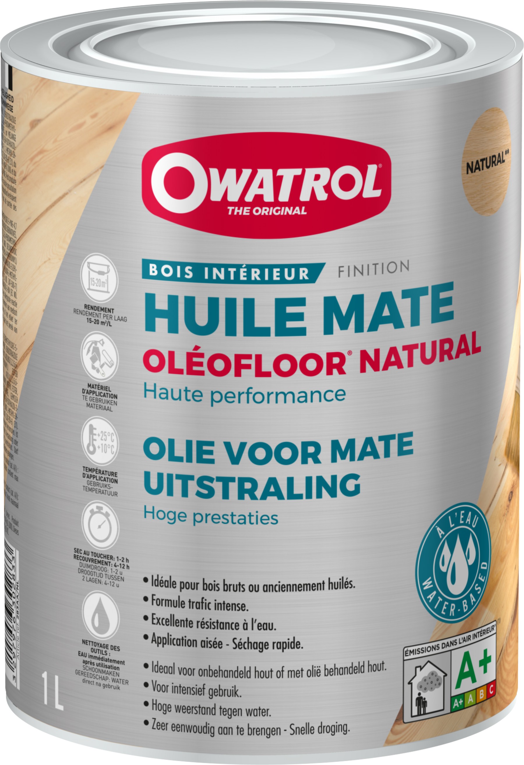 Photo Huile très longue durée Oleofloor®  Owatrol