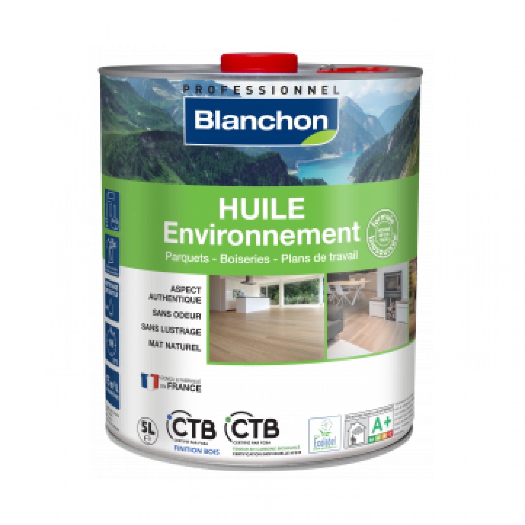 Photo Huile parquet Environnement Blanchon