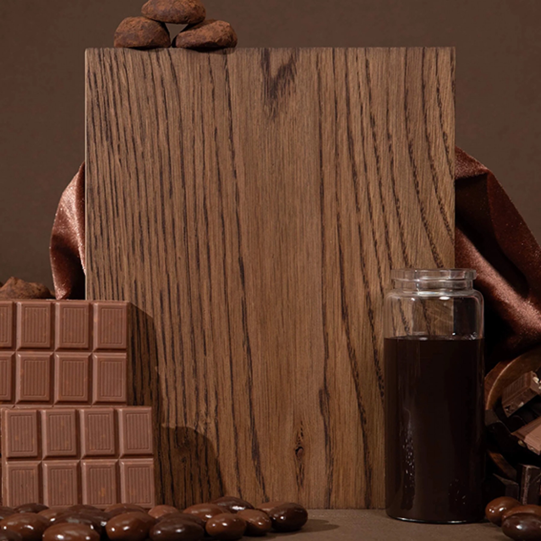 Photo Huile protection bois intérieur Oil plus 2c  Chocolat