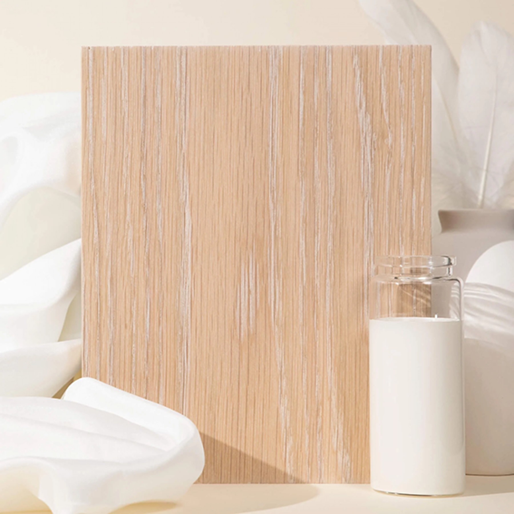 Photo Huile protection bois intérieur Oil plus 2c Blanc ceruse / Super white