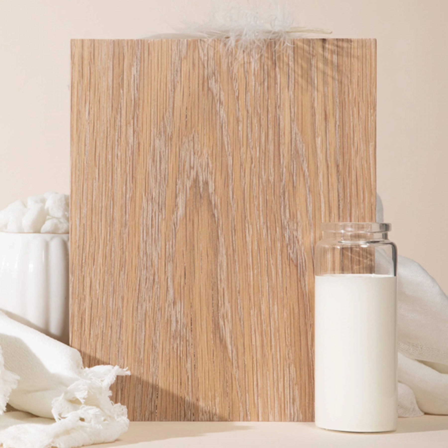 Photo Huile protection bois intérieur Oil plus 2c Blanc