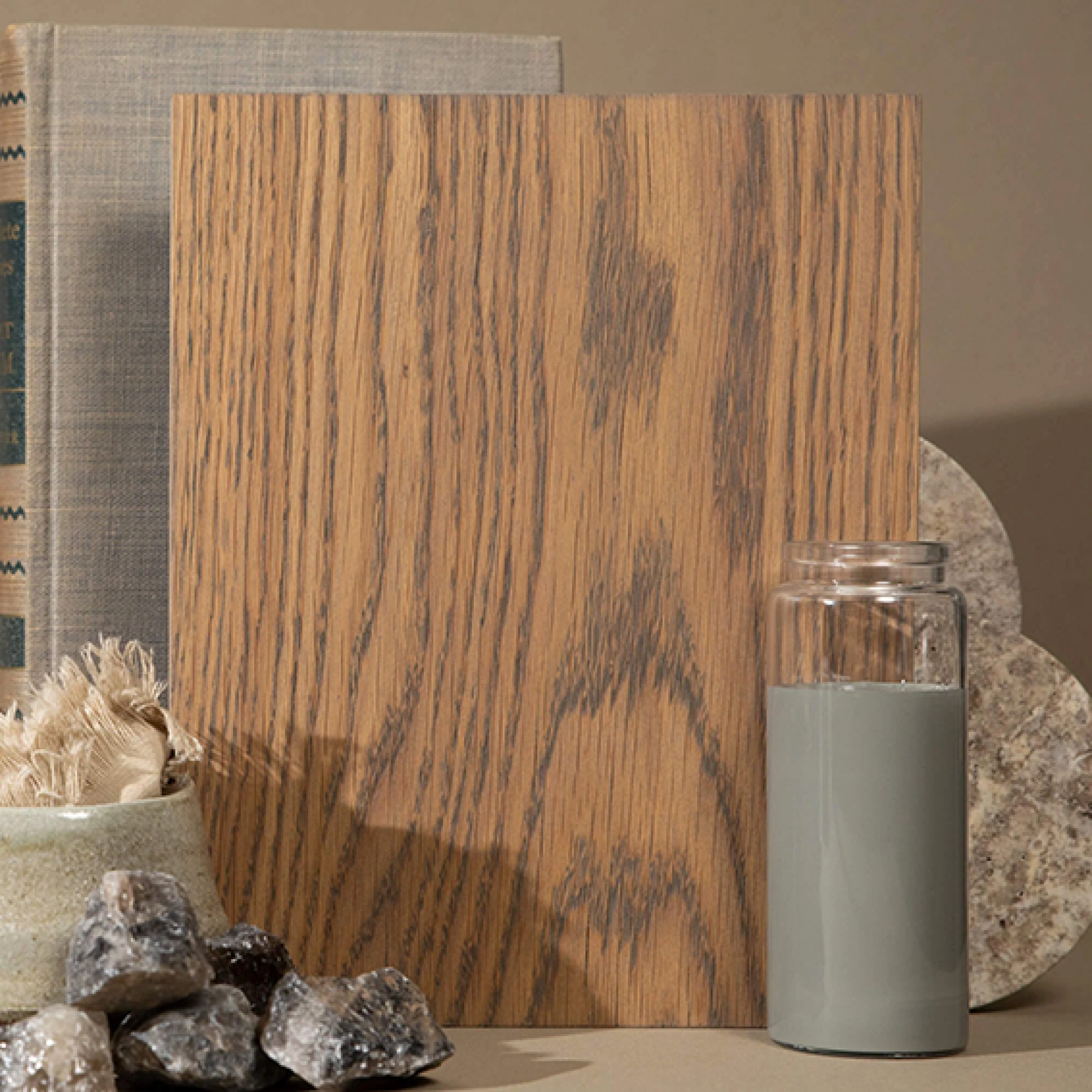 Photo Huile protection bois intérieur Oil plus 2c Gris cendre / Ash grey