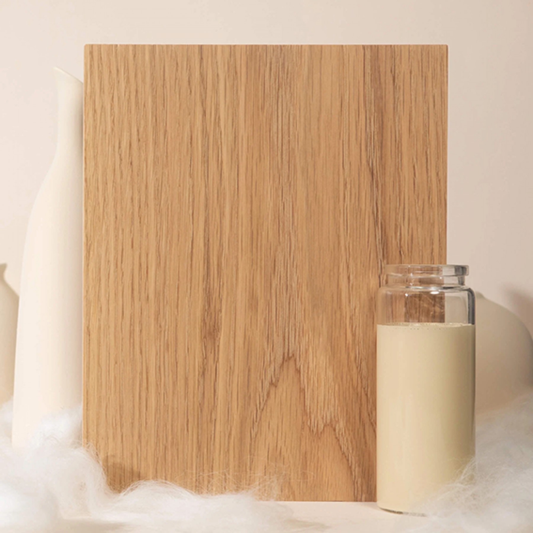Photo Huile protection bois intérieur Oil plus 2c  Soupçon  beige / mist 5%