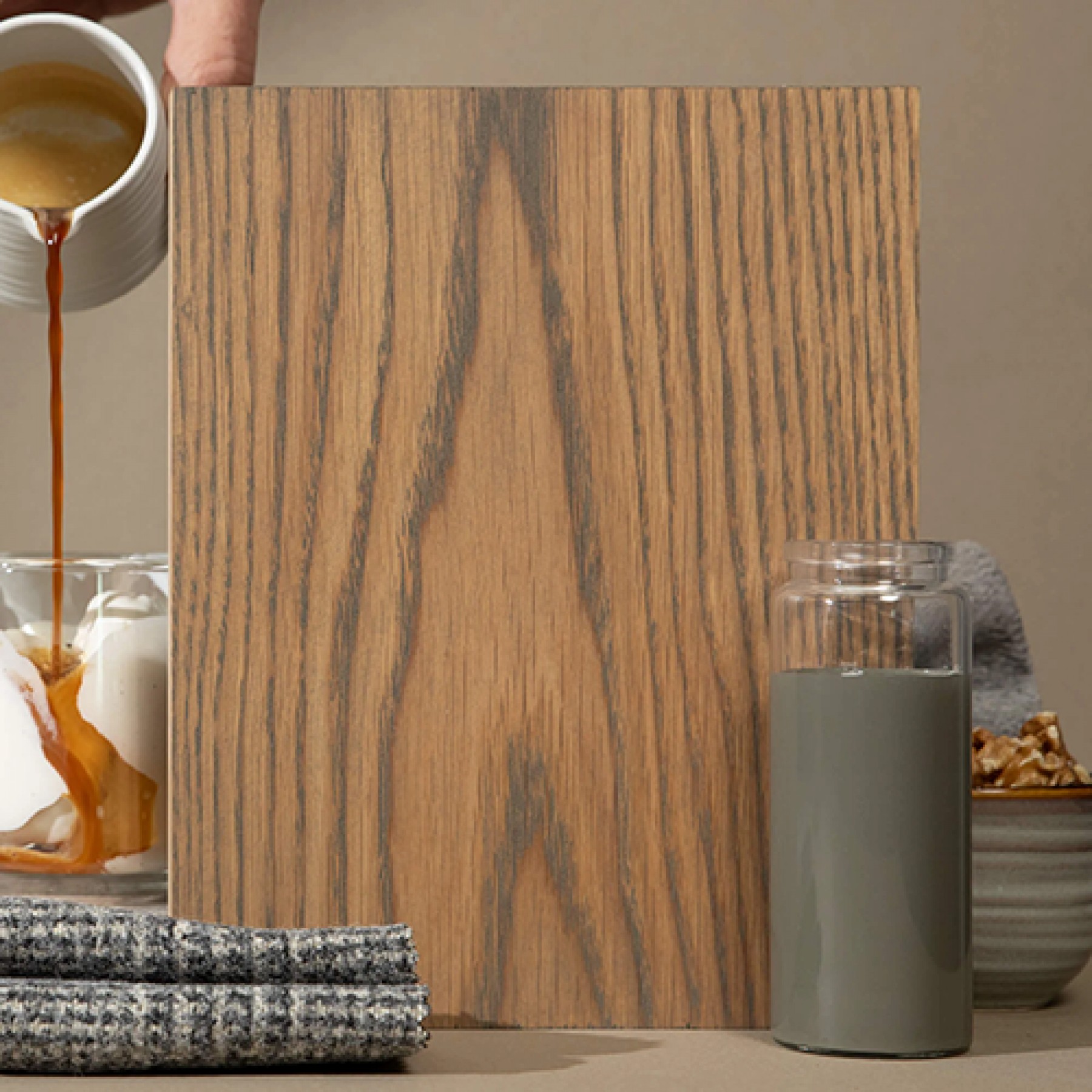 Photo Huile protection bois intérieur Oil plus 2c  Affogato