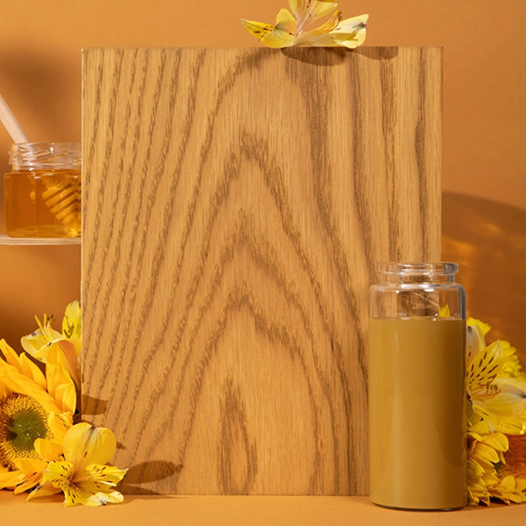 Photo Huile protection bois intérieur Oil plus 2c Honey