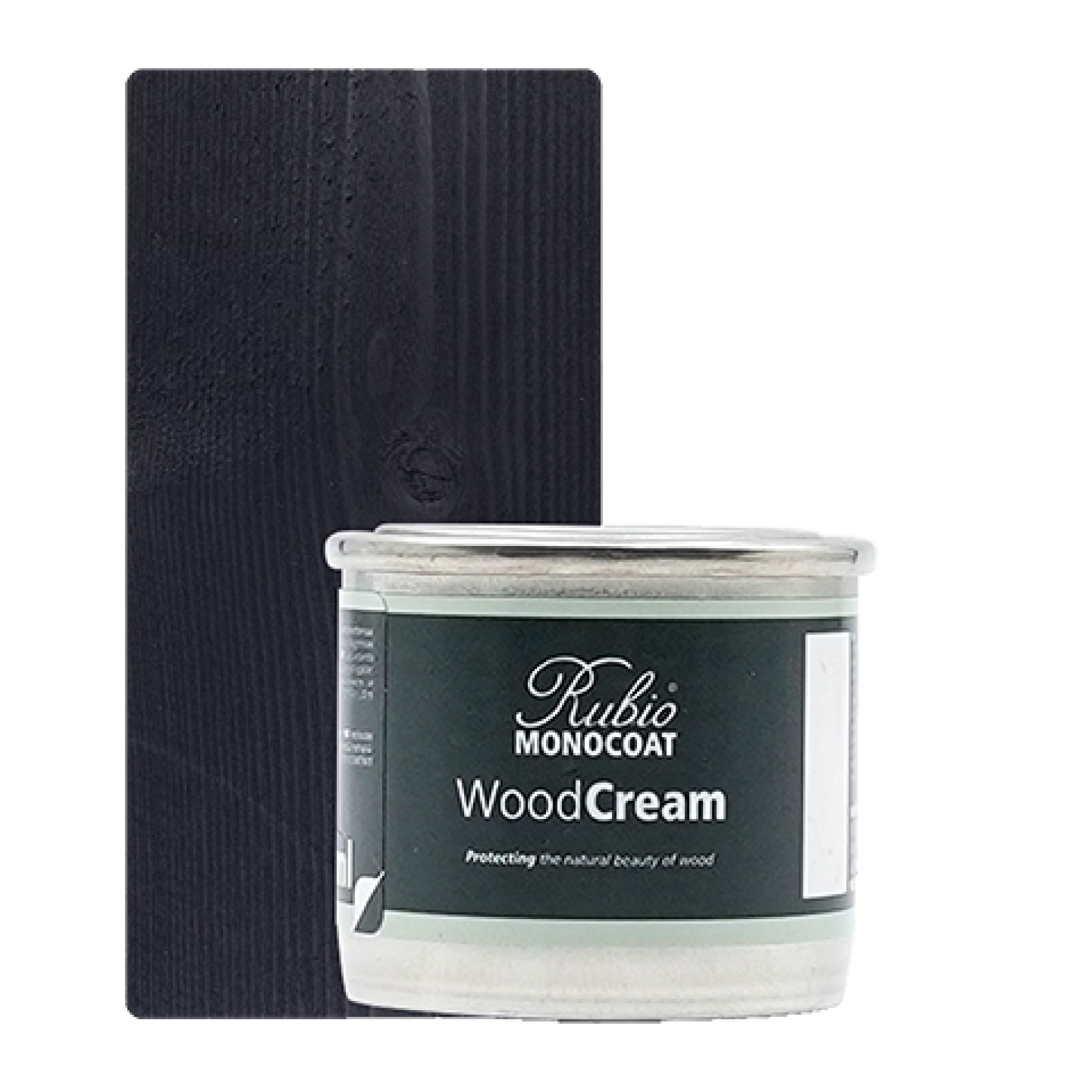 Photo Crème de cire extérieur Woodcream Bold Black #7