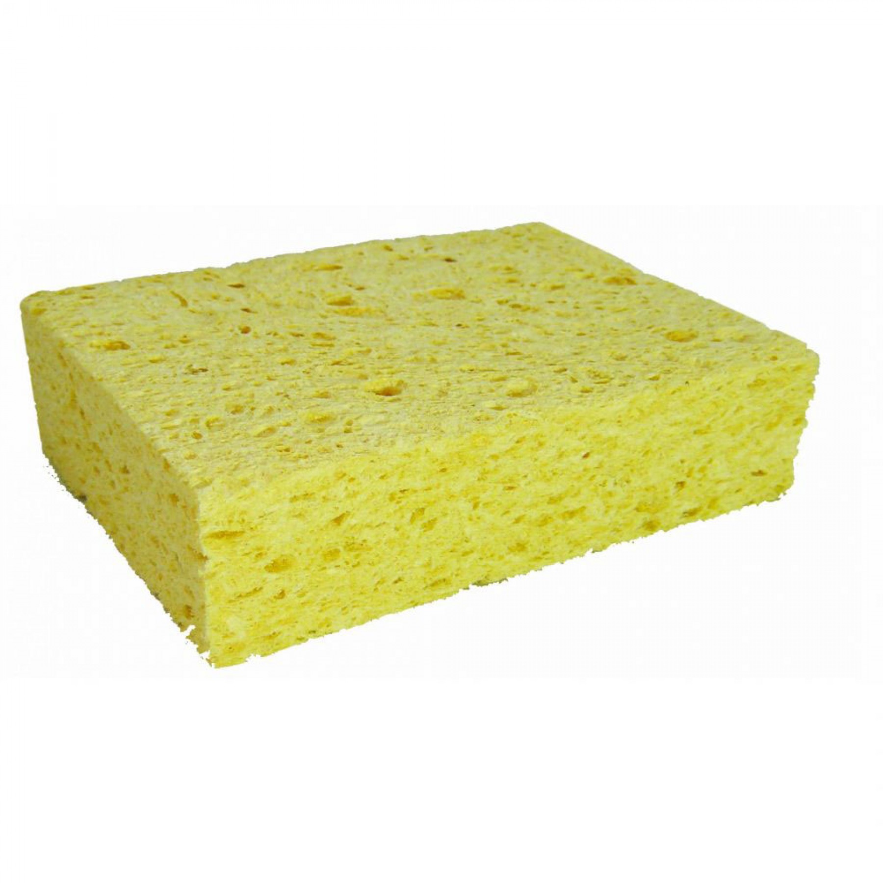 Photo Eponge vegetale industrielle jaune