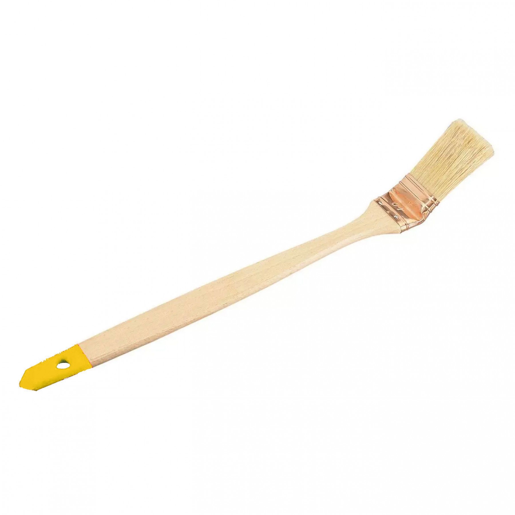 Photo Brosse a radiateur coudee sur plat